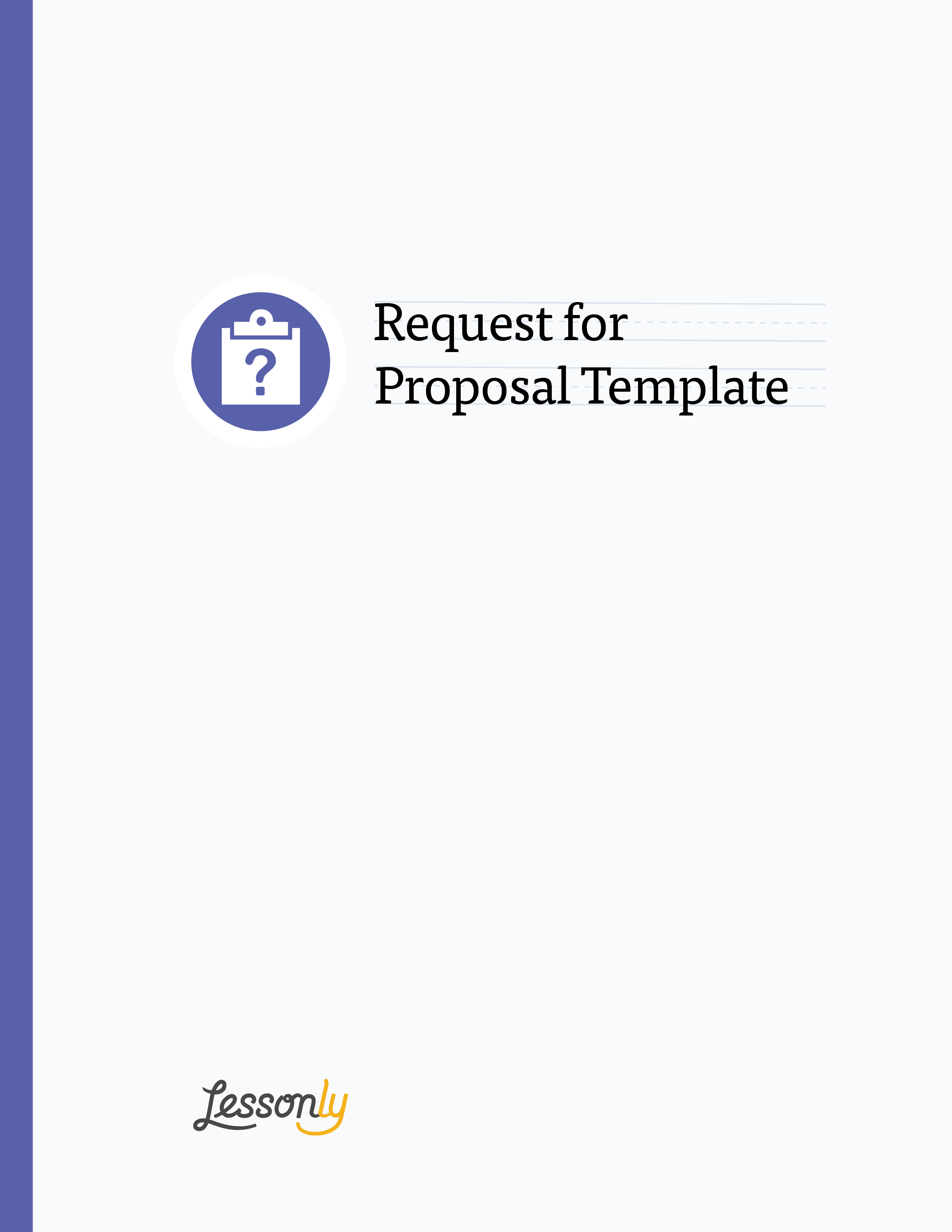 Free Lms Request For Proposal Template Lessonly