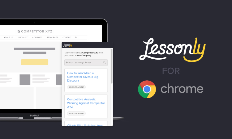 The New Lessonly for Chrome: Unrivaled Access to Learning