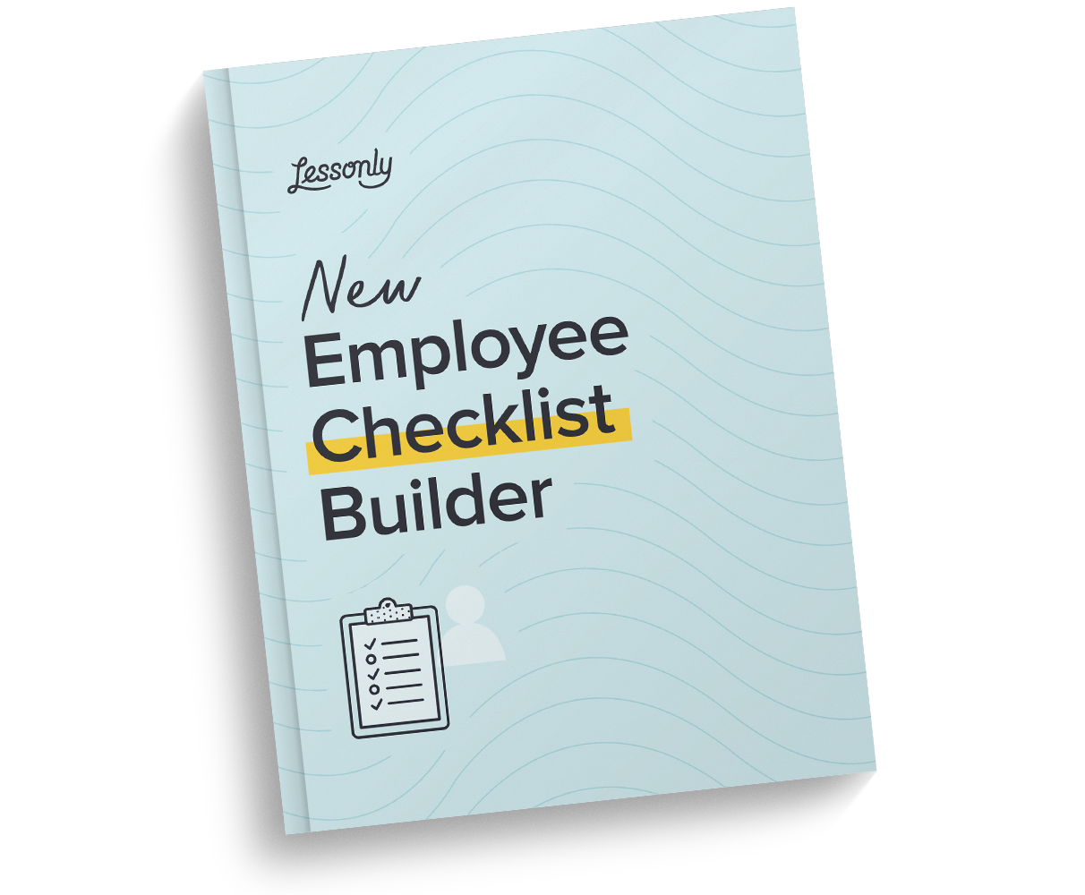 FREE! New Employee Checklist Template Builder - Lessonly + BambooHR Intended For New Hire Business Case Template